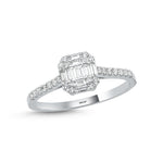 Load image into Gallery viewer, 0.34 Karat Baguette Diamond Ring