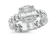 0.28 Karat Baguette Diamond Ring