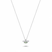 0.29 Karat Multi Sapphire Diamond Necklace