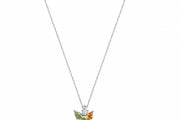 0.44 Karat Renkli Stone Set Diamond Necklace