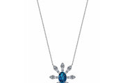 1.29 Karat Londra Mavisi Diamond Necklace