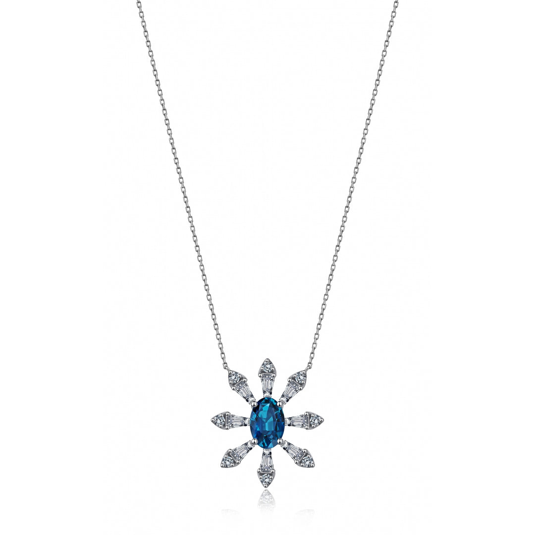 1.29 Karat Londra Mavisi Diamond Necklace
