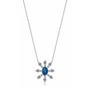 1.29 Karat Londra Mavisi Diamond Necklace