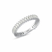 0.98 Karat Baguette Full Eternity Diamond Ring