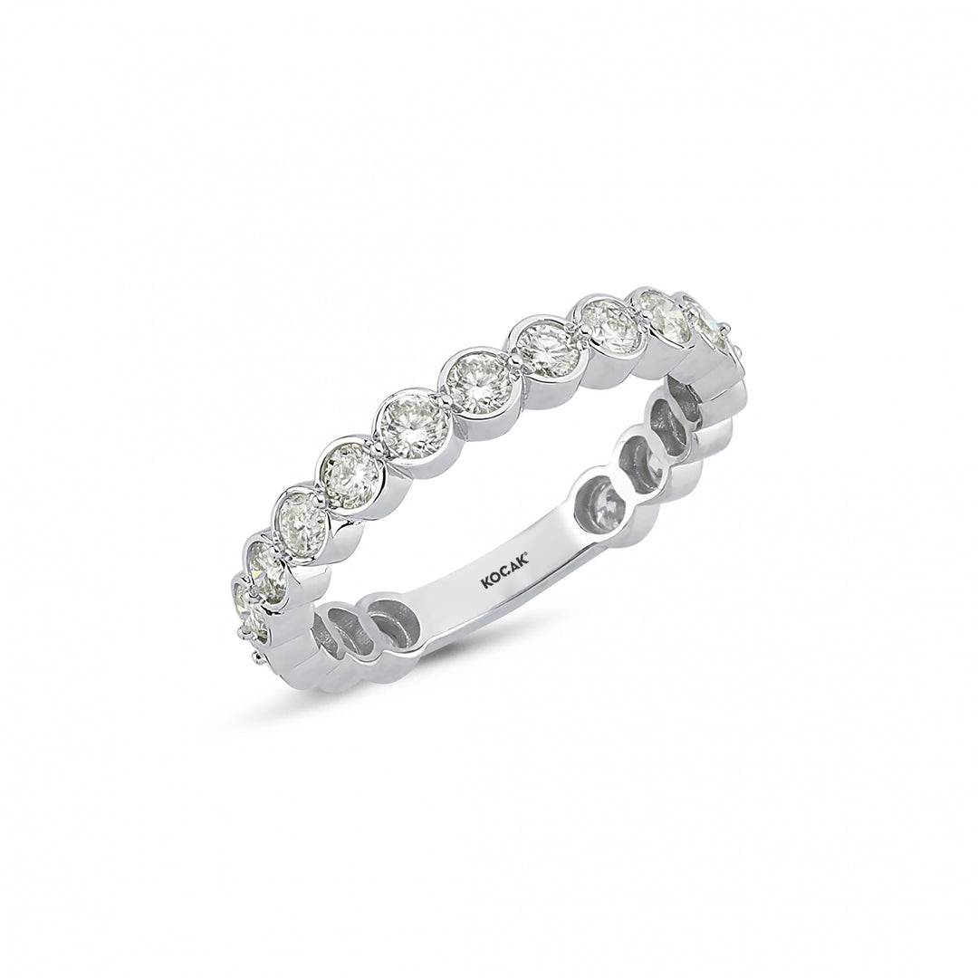 1.05 Karat Full Eternity Diamond Ring