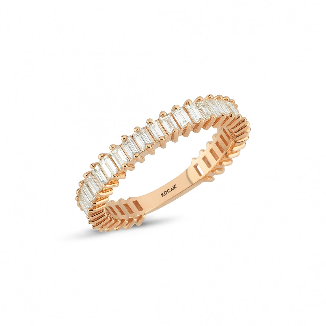 1.00 Karat Full Eternity Diamond Ring
