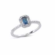 0.55 Karat Londra Mavisi Diamond Ring