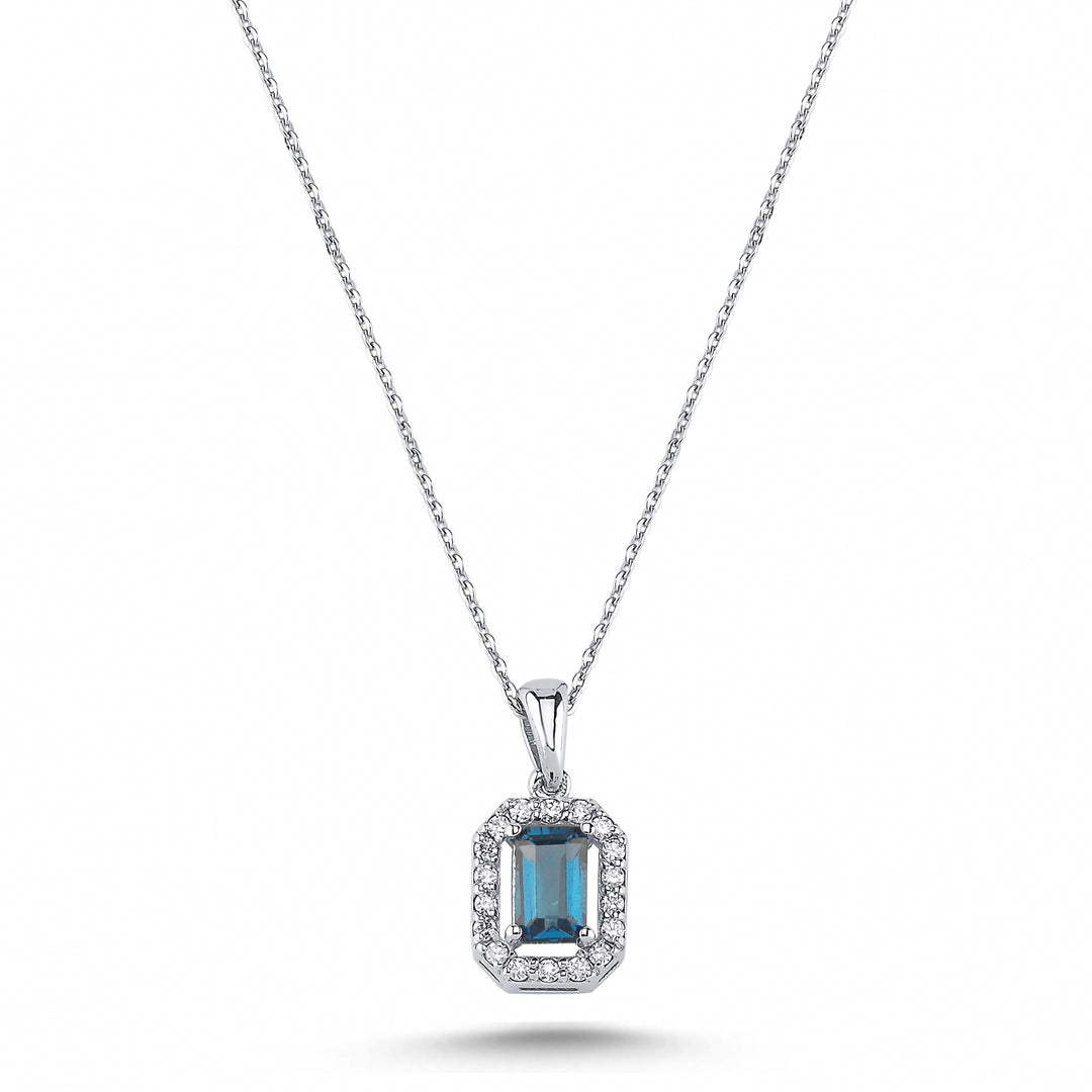 0.37 Karat Londra Mavisi Diamond Necklace