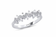 0.18 Karat Baguette Diamond Ring