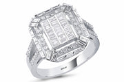 0.92 Karat Baguette Diamond Ring