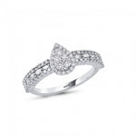 Load image into Gallery viewer, 0.49 Karat Baguette Diamond Ring