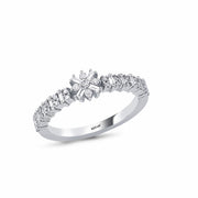 0.31 Karat Baguette Diamond Ring