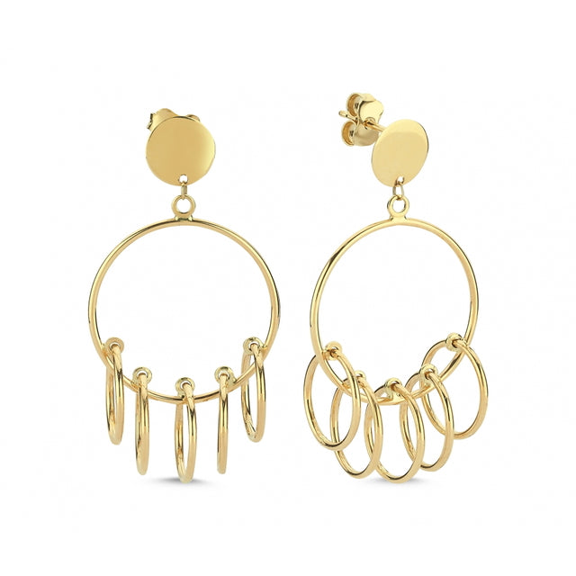 14ct Hoop Gold Earrings