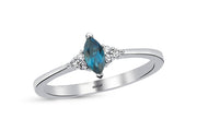 0.45 Karat Londra Mavisi Diamond Ring