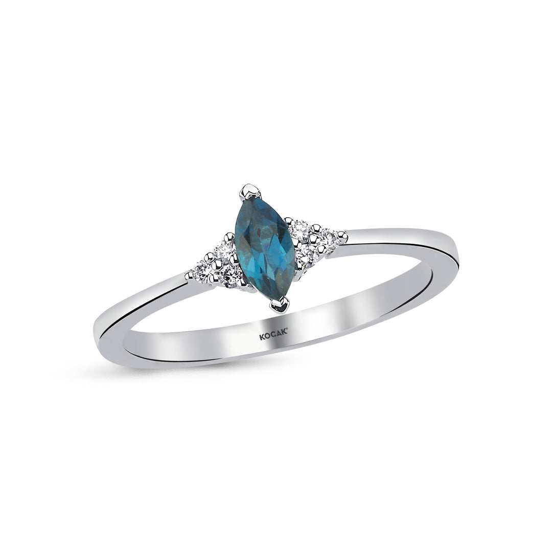 0.45 Karat Londra Mavisi Diamond Ring