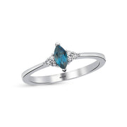 0.45 Karat Londra Mavisi Diamond Ring