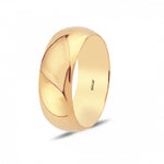 Load image into Gallery viewer, 14ct 8mm Solid Domed Gold Wedding Ring