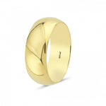 Load image into Gallery viewer, 14ct 8mm Solid Domed Gold Wedding Ring
