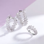 Load image into Gallery viewer, 5.14 Karat Diamond Earrings