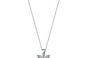 Springful Diamond Baguette Necklace