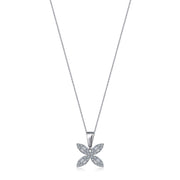 Springful Diamond Baguette Necklace