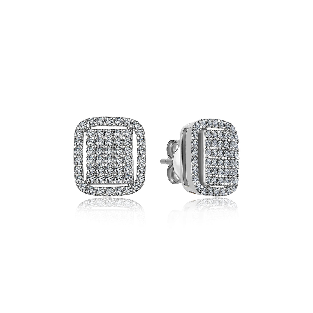 0.30 Karat Diamond Design Earrings