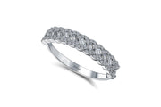 0.44 Karat Baguette Stone Set Diamond Ring
