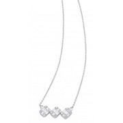 0.46 Karat Baguette Stone Set Diamond Necklace