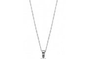0.53 Karat Diamond Ruby Necklace