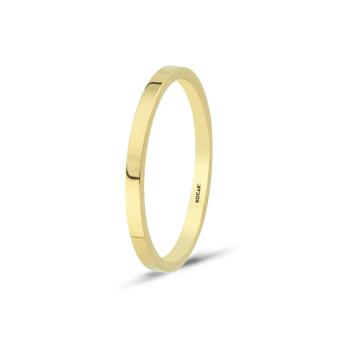 14ct 2mm Solid Gold Wedding Ring
