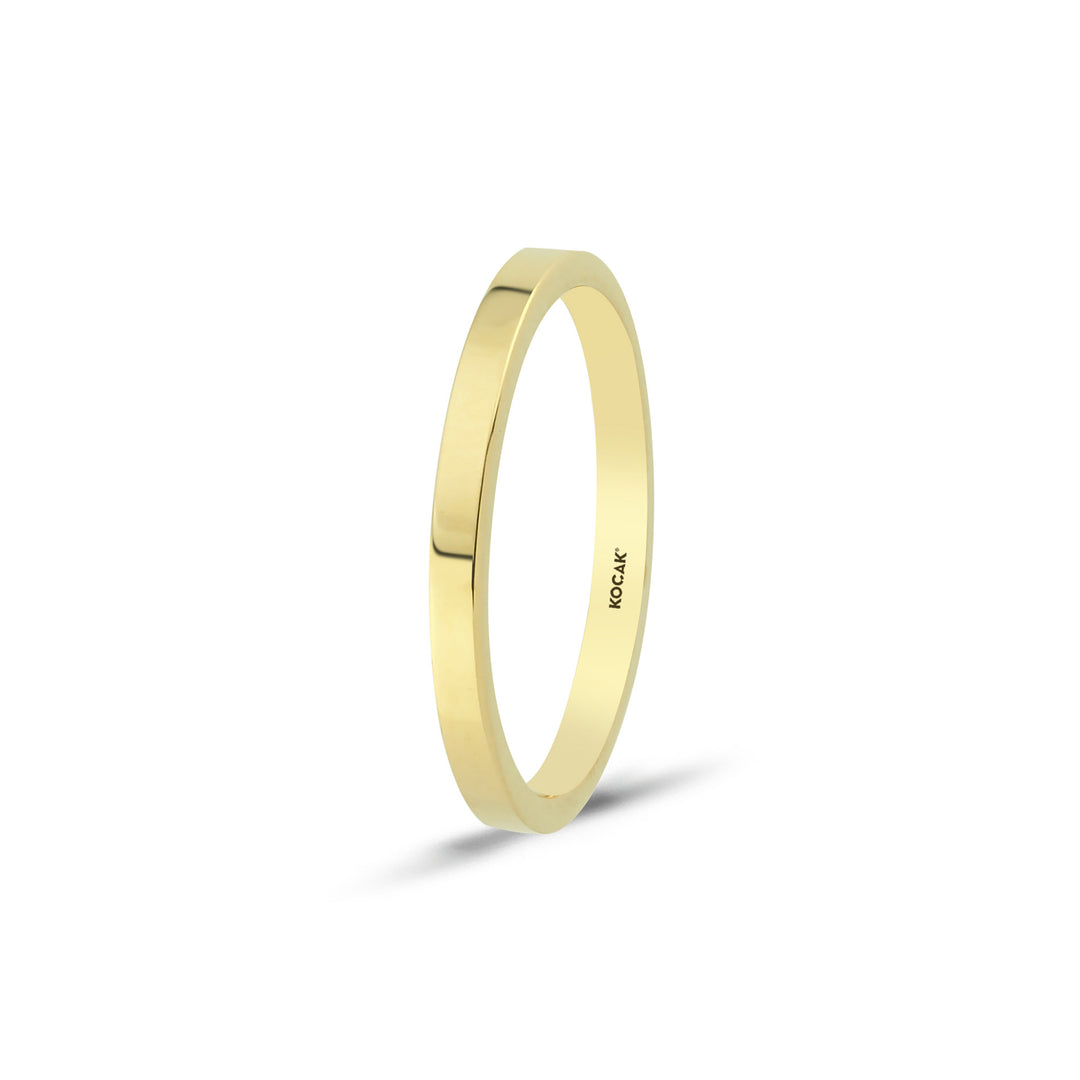 14ct 2mm Solid Gold Wedding Ring