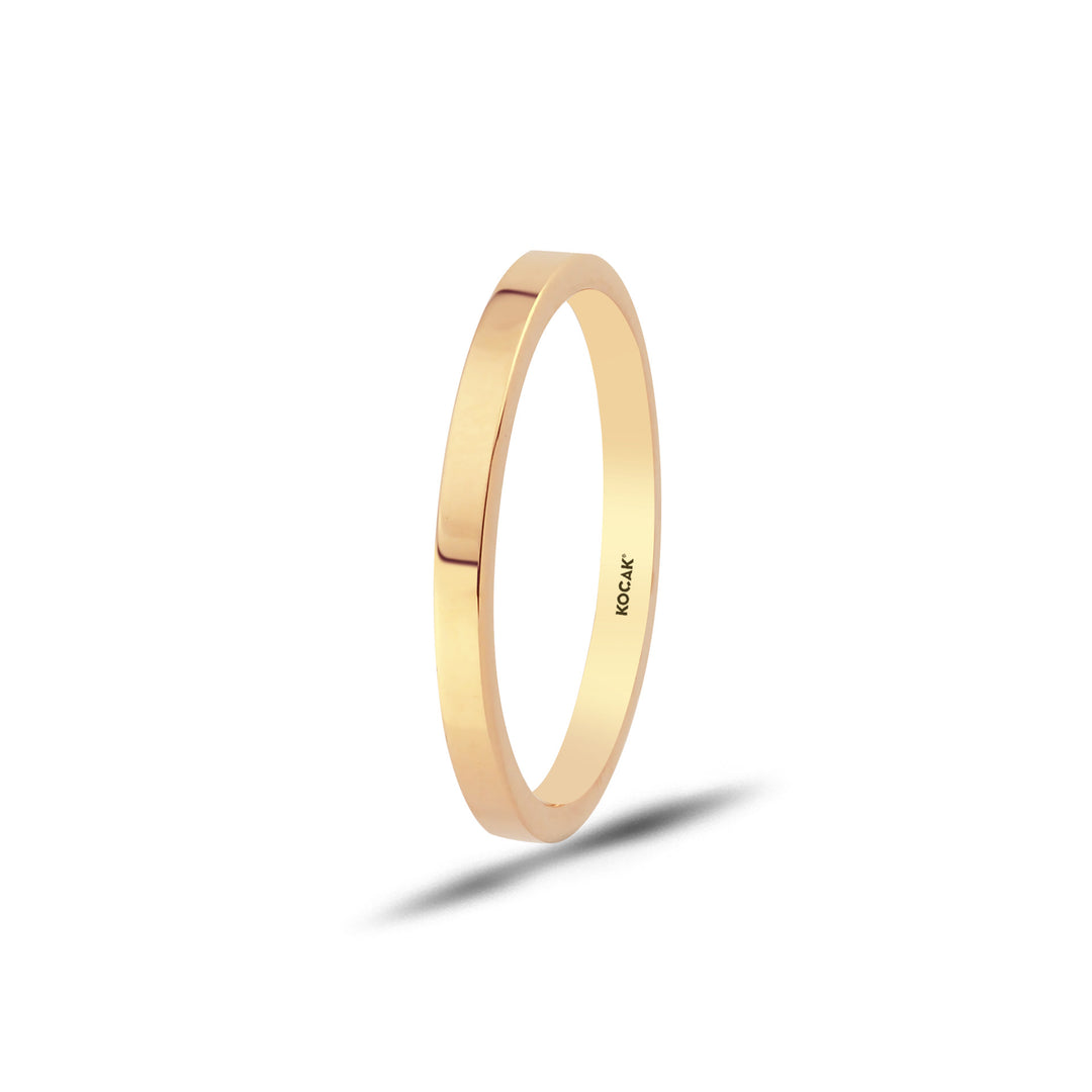 14ct 2mm Solid Gold Wedding Ring