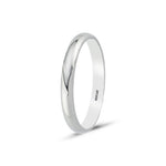 Load image into Gallery viewer, 14ct 3mm Hollow Domed Gold Wedding Ring