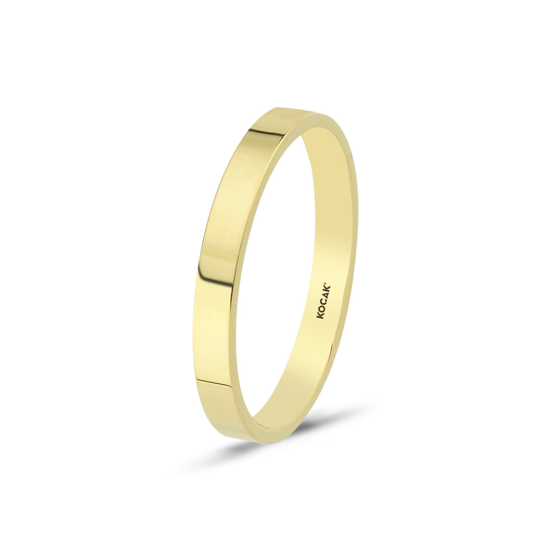 14ct 3mm Hollow Gold Wedding Ring