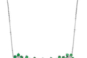 1.09 Karat Tsavorite Diamond Necklace