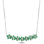 Load image into Gallery viewer, 1.09 Karat Tsavorite Diamond Necklace