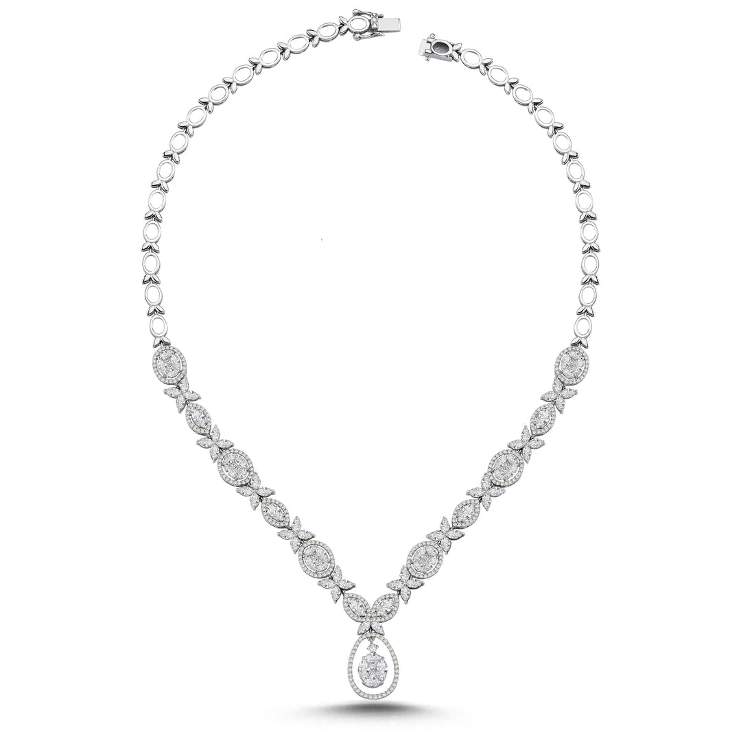 8.82 Karat Diamond Necklace