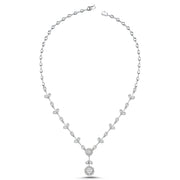2.06 Karat Diamond Baguette Necklace