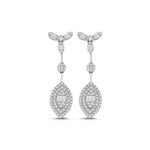 Load image into Gallery viewer, 1.29 Karat Diamond Baguette Earrings