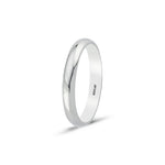 Load image into Gallery viewer, 14ct 3mm Solid Domed Gold Wedding Ring