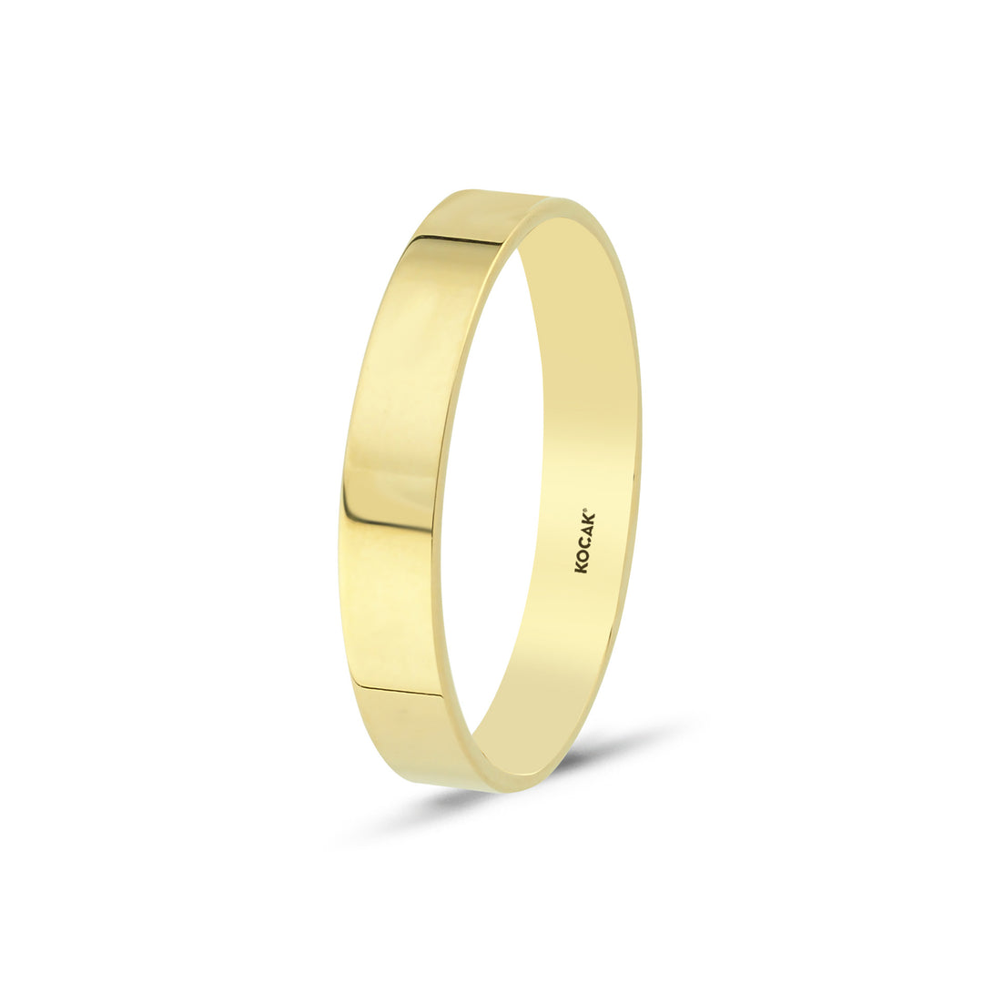 14ct 4mm Hollow Gold Wedding Ring