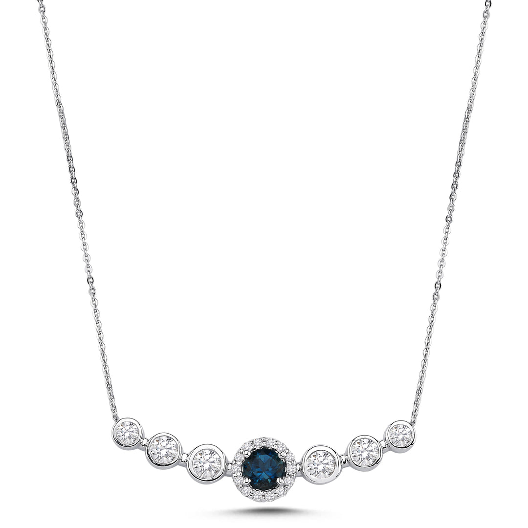 0.78 Karat Londra Mavisi Diamond Necklace