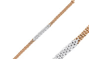 1.04 Karat Baguette Diamond Bracelet