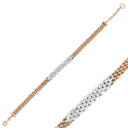 1.04 Karat Baguette Diamond Bracelet