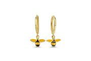 14ct Motif Gold Earrings