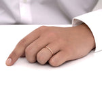 Load image into Gallery viewer, 14ct 2mm Solid Domed Gold Wedding Ring
