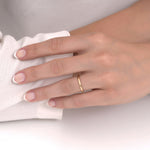Load image into Gallery viewer, 14ct 2mm Solid Domed Gold Wedding Ring