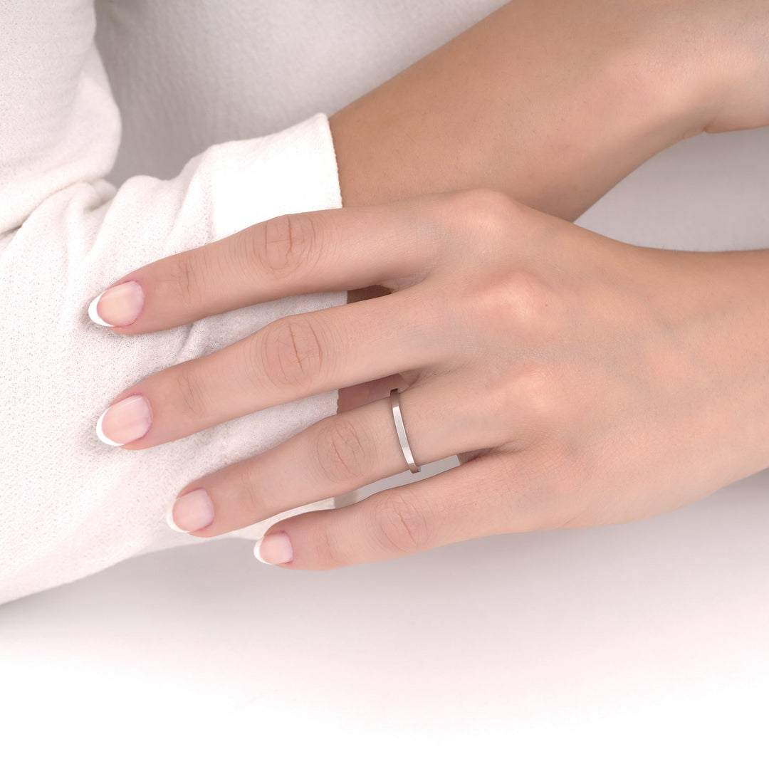 14ct 2mm Solid Gold Wedding Ring