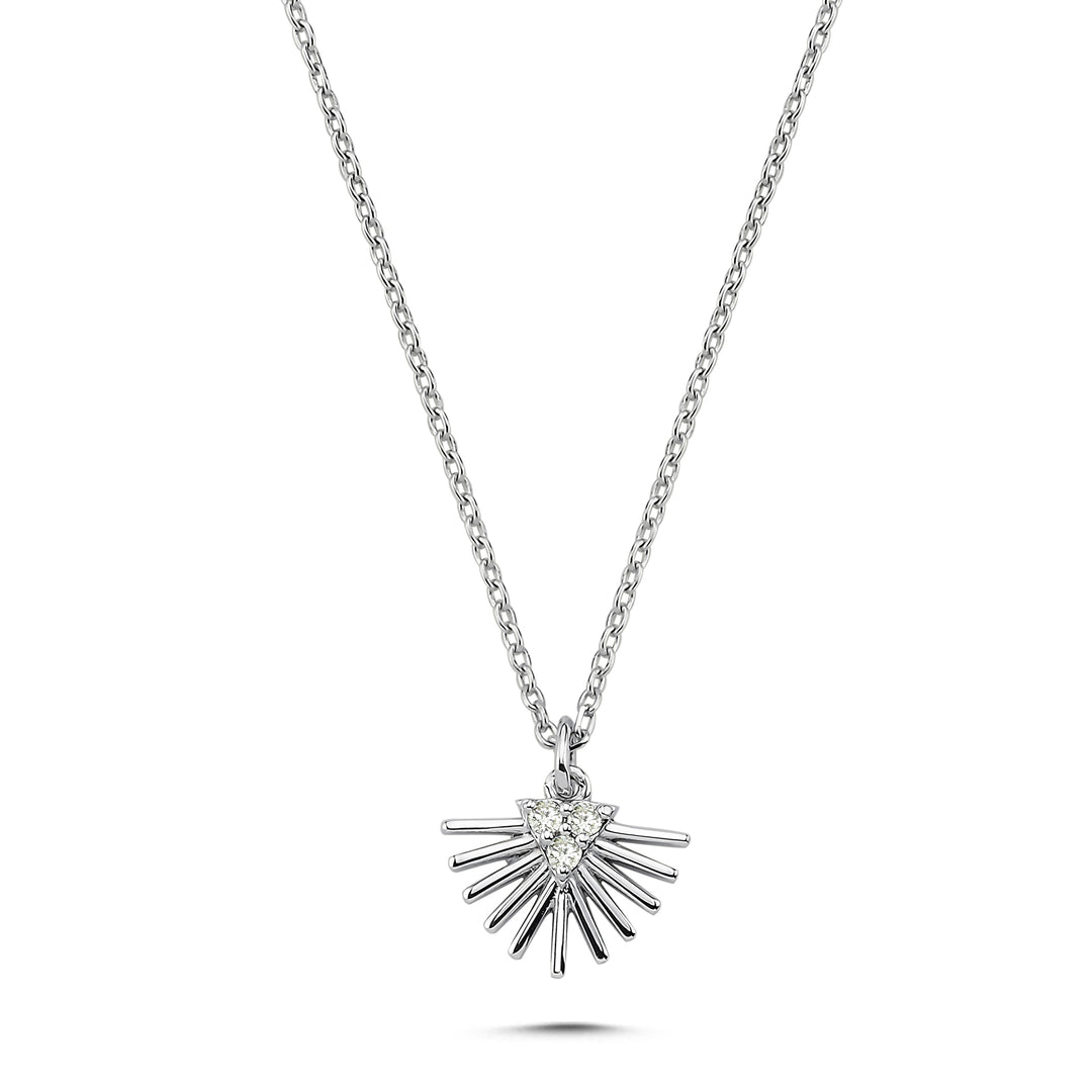 0.04 Karat Diamond Necklace