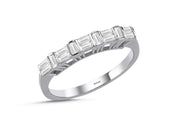 0.38 Karat Baguette Diamond Ring